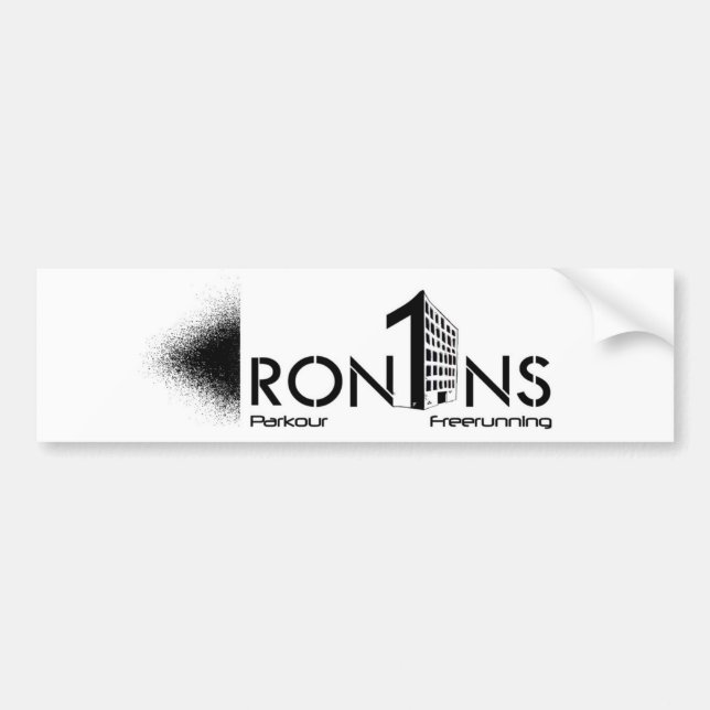 Autocollant de blanc de Ron1ns (Devant)