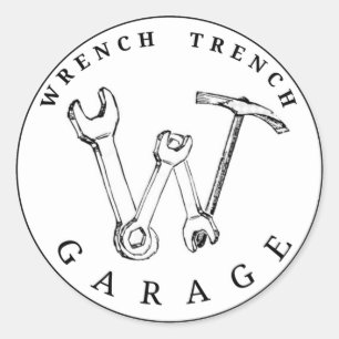 Autocollant de blanc de WTG