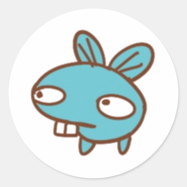 Autocollant de bleu de VIPKID (Devant)