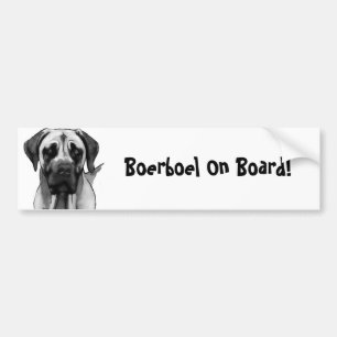 Autocollant de Boerboel Bumber