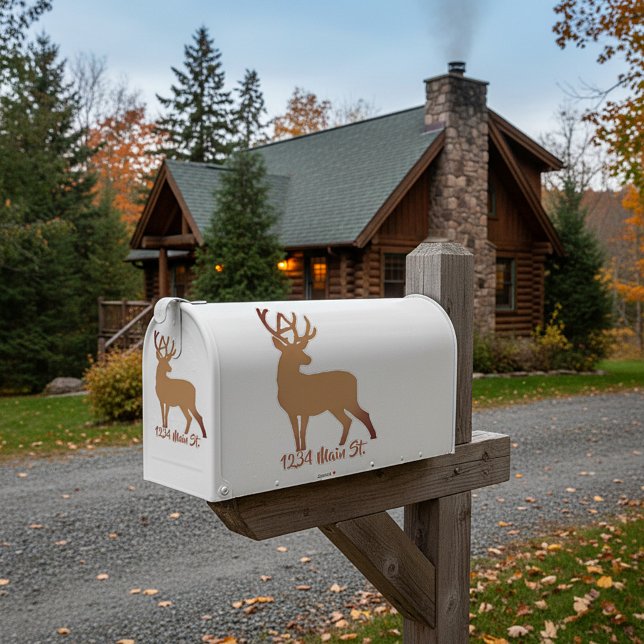 autocollant de boîte aux lettres de cerf (Créateur téléchargé)