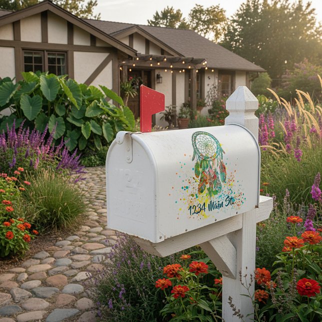 autocollant de boîte aux lettres Dreamcatcher (Créateur téléchargé)