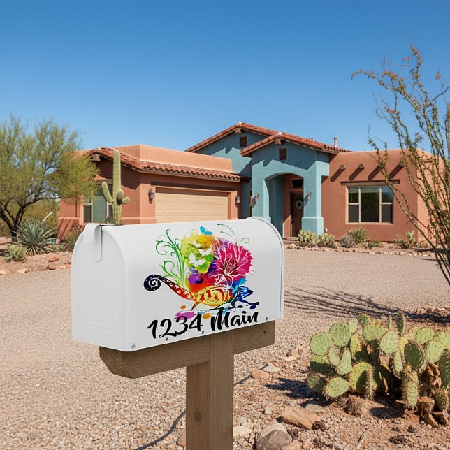 autocollant de boîte aux lettres Lizard (Créateur téléchargé)