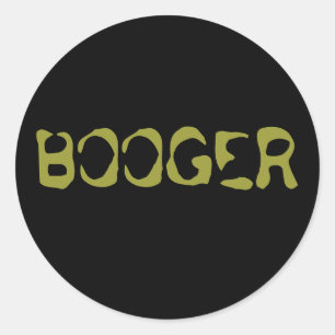 Autocollant de Booger