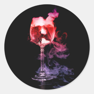 Autocollant de breuvage magique magique