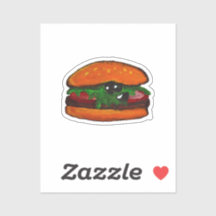 Autocollant de burger