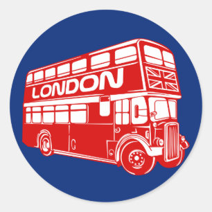 Autocollant de bus de Londres