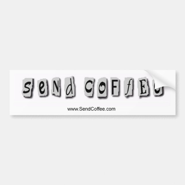 Autocollant de café (Devant)