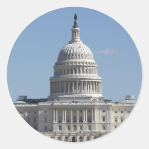 Autocollant de capitol des USA