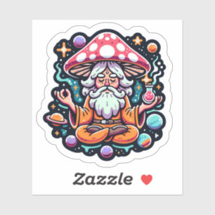 Autocollant de champignon