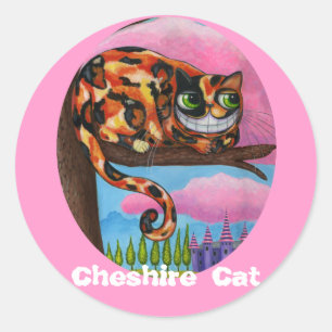 Autocollant de chat de Cheshire