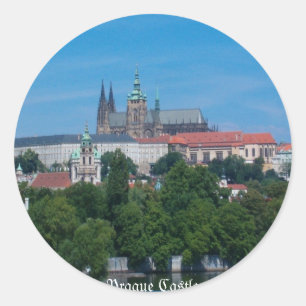 Autocollant de château de Prague