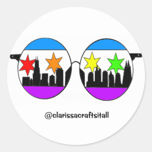autocollant de chicaGOggles de fierté