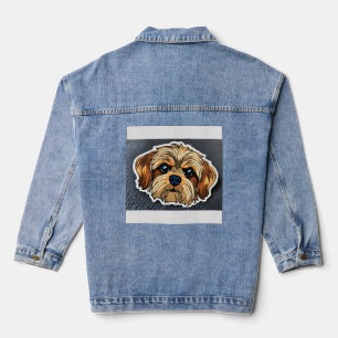 Autocollant de chien Shorkie mignon – Shih Tzu Yor