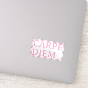 Autocollant de citation latine Carpe Diem