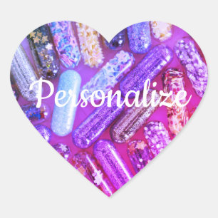 Autocollant de coeur de médicament de parties