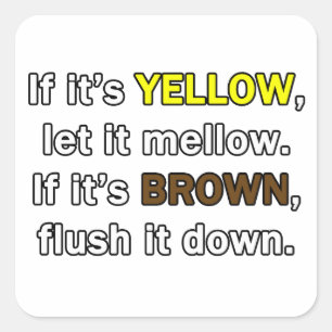 Autocollant de conservation de l'eau