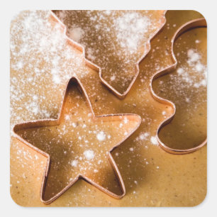 autocollant de cookie de Noël