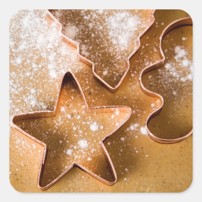 autocollant de cookie de Noël (Devant)