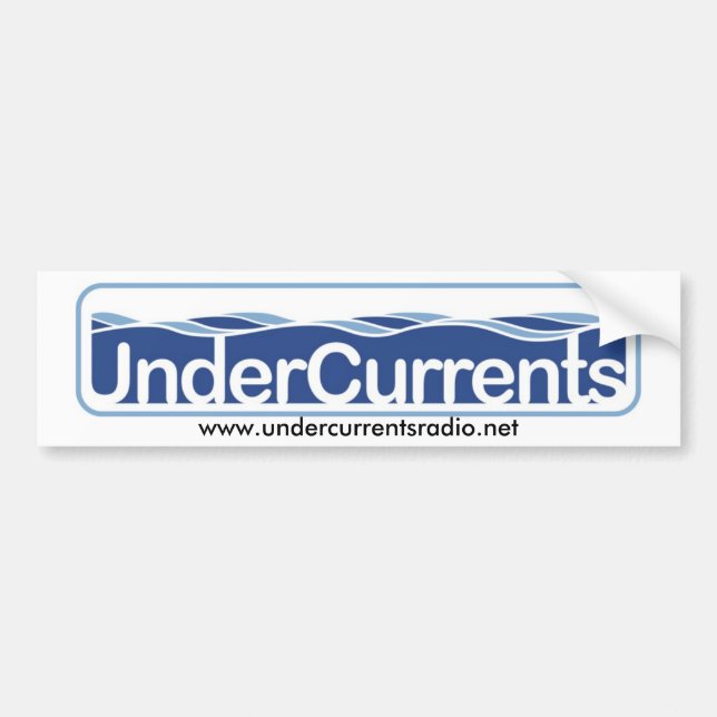 Autocollant de courants de fond (Devant)