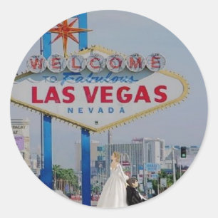 Autocollant de déplacement de signe de Las Vegas