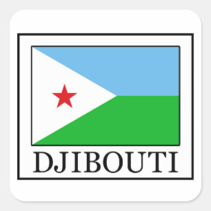 Autocollant de Djibouti