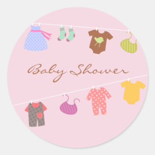 Autocollant de douche de bébé
