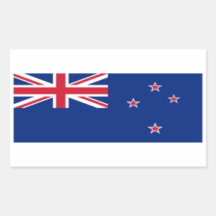 Autocollant de drapeau de la Nouvelle Zélande