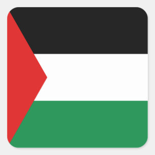 Autocollant de drapeau de la Palestine
