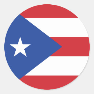 Autocollant de drapeau de Porto Rico