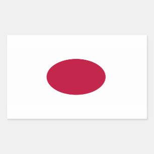 Autocollant de drapeau du Japon