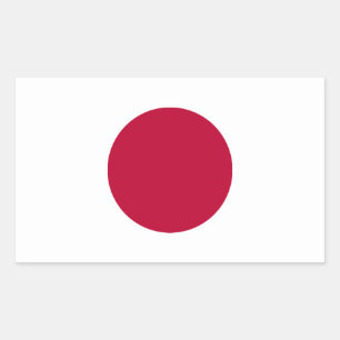 Autocollant de drapeau du Japon