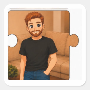 Autocollant de famille personnalisé mignon modifia