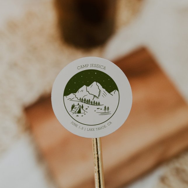 Autocollant de faveur de party de Bachelorette de  (Créateur téléchargé)