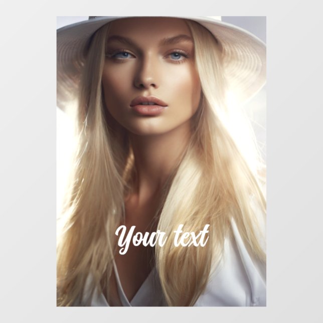 Autocollant de fenêtre (Feuille)