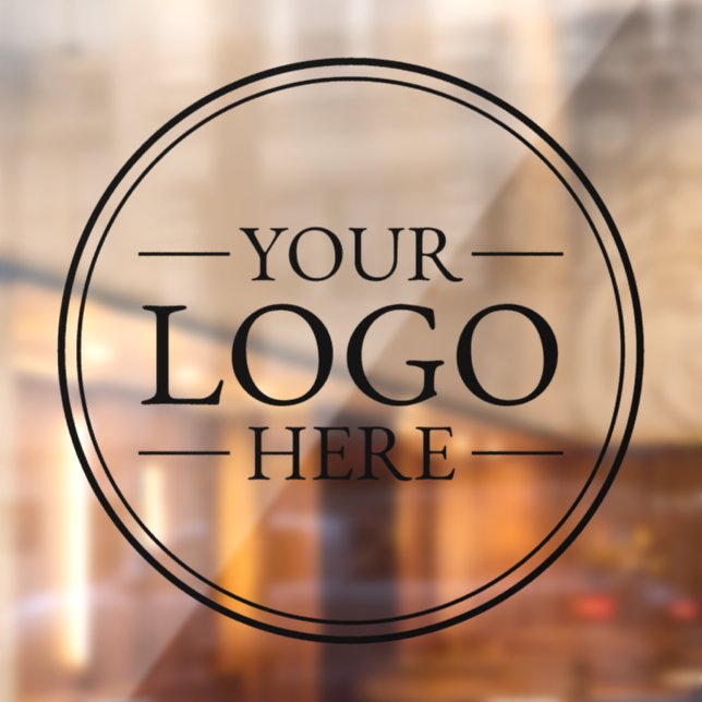 Autocollant de fenêtre avec logo d'entreprise pers (Feuille 2)