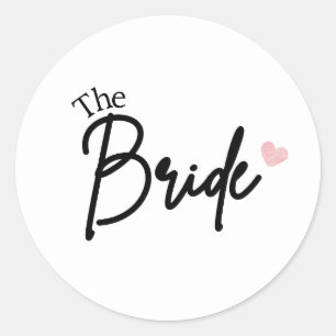 Autocollant de fête de Bachelorette de script mini