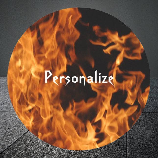 Autocollant de Flamme (Flames Sticker)