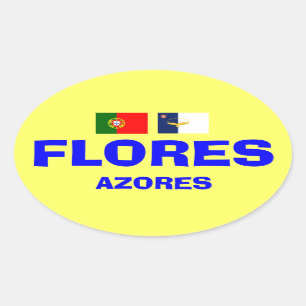 Autocollant de Flores Açores