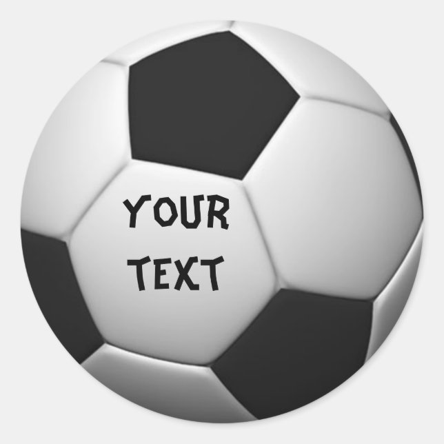 autocollant de football (Devant)