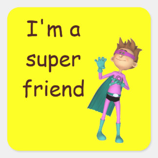 Autocollant de freindship inspirant enseignant