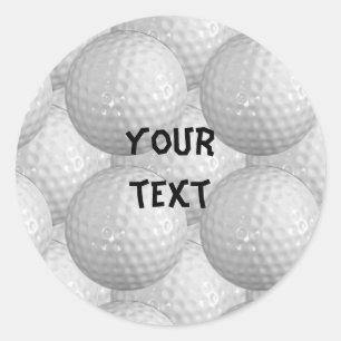 autocollant de golf