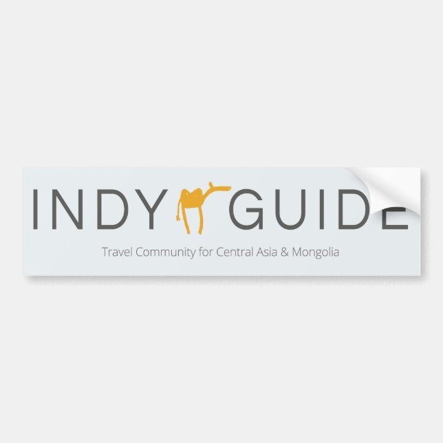 Autocollant de guide d'Indy (voiture/porte) (Devant)