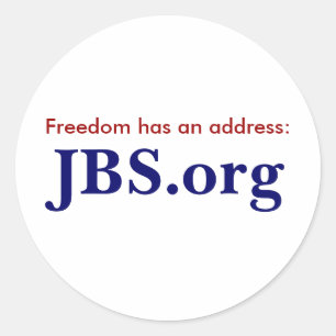 autocollant de JBS.org