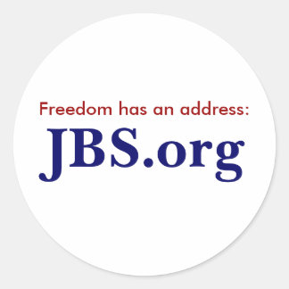 autocollant de JBS.org