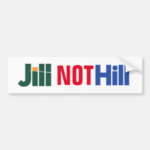 Autocollant de Jill Stein anti-Hillary pas "de