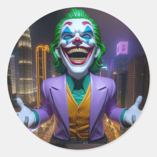 autocollant de joker et étiquettes