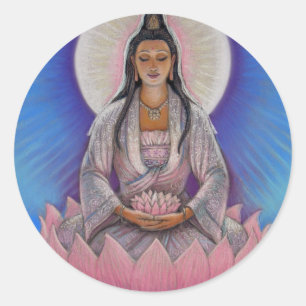 Autocollant de Kuan Yin