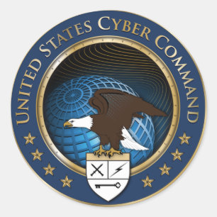 autocollant de la Cyber-commande américaine