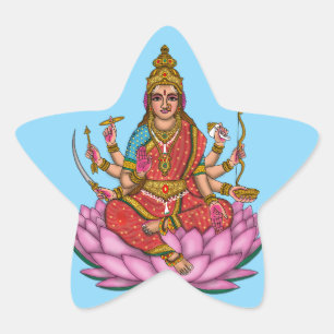 Autocollant de la déesse Lakshmi